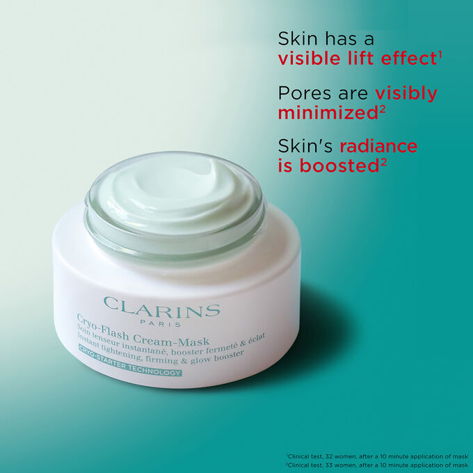 Cryo-Flash Mask -   Pore Refining + Firming Gel-Cream Face Mask