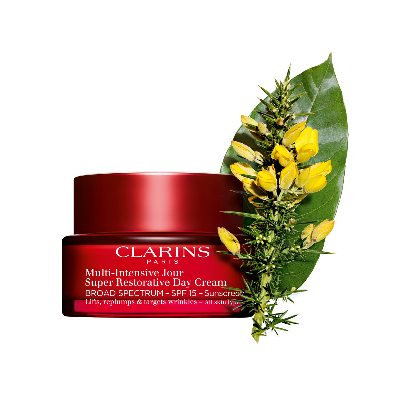 Shop Clarins Super Restorative Day Spf 15 - All Skin Types 1.7 Oz.