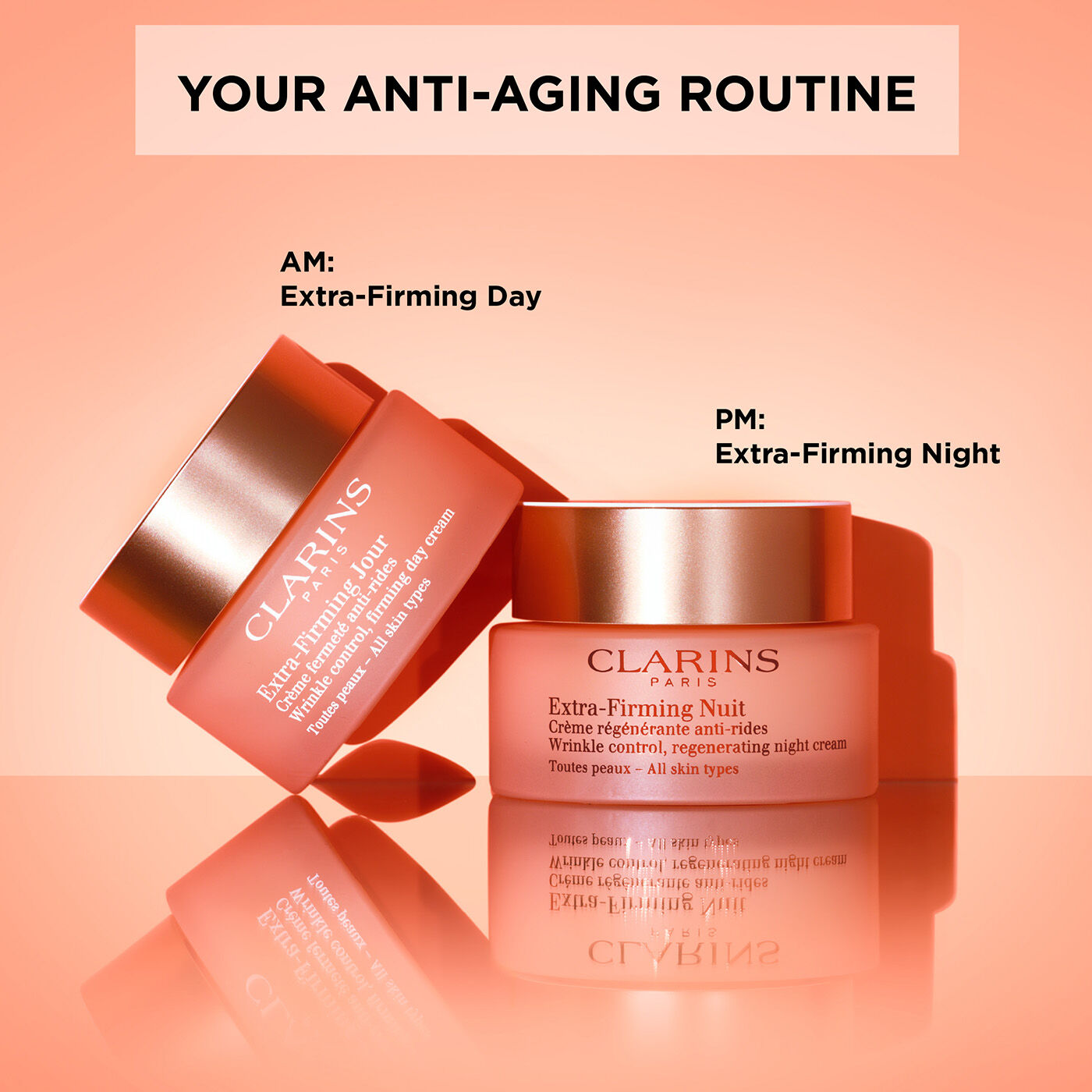 Clarins Extra-Firming Set | Featuring 1.7 Oz Double Serum