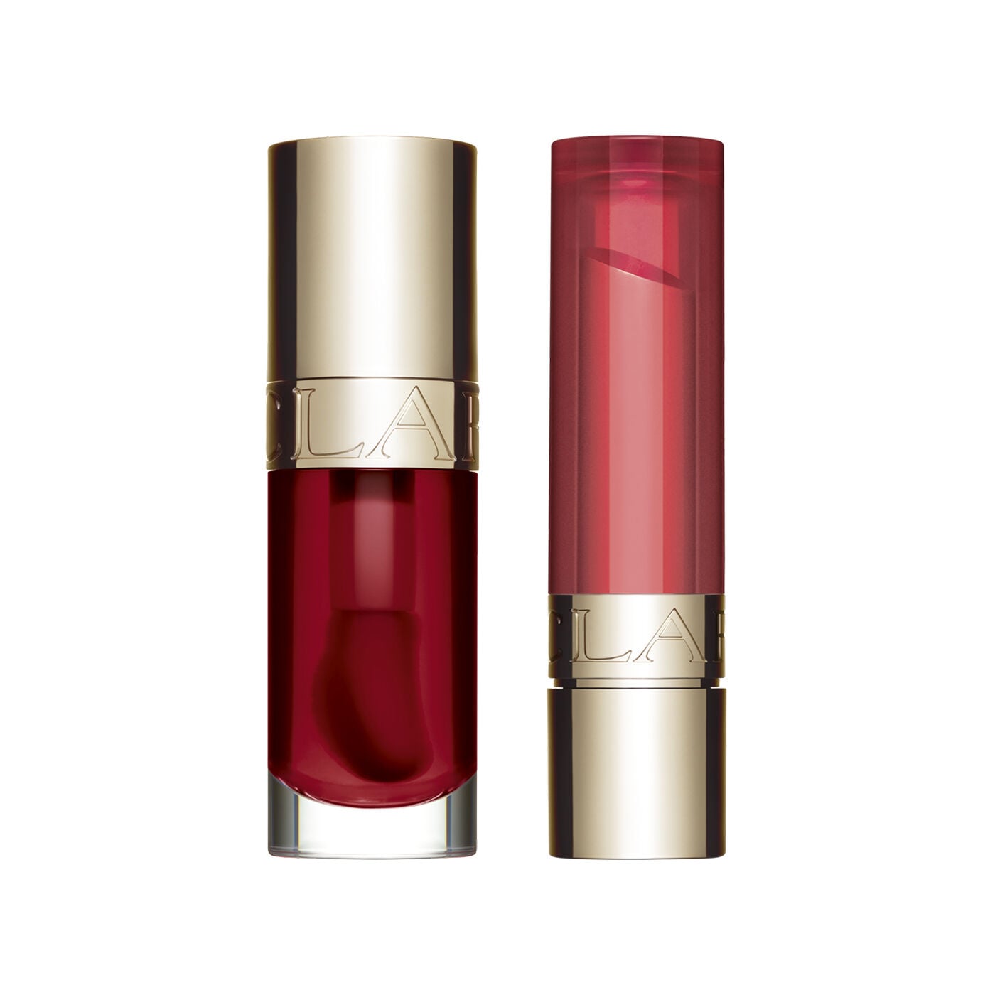 Lip Comfort Duo-Cherry - Lip Comfort Oil & Lip Oil Balm | CLARINS®