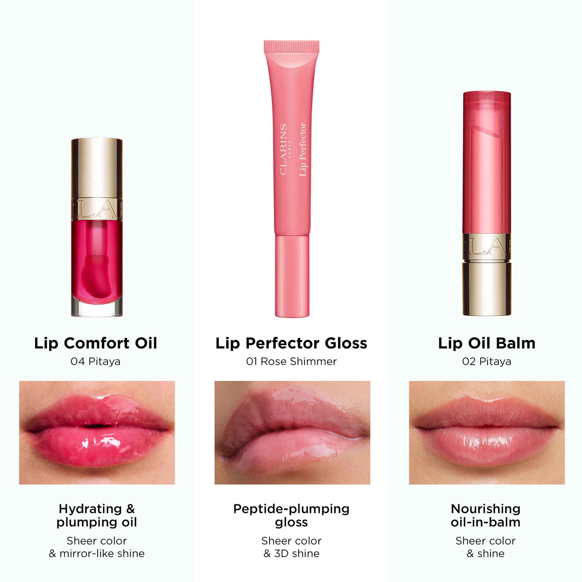 Canyon Kiss Lip Comfort Oil Duo | CLARINS®