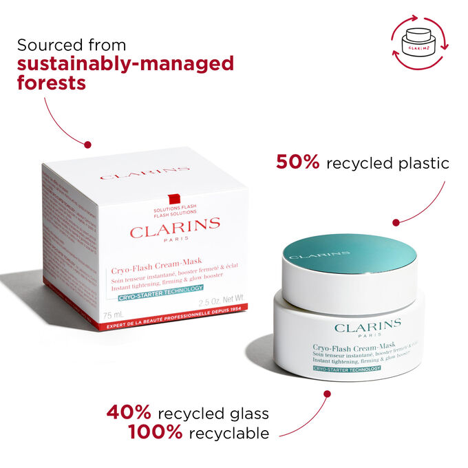 Cryo-Flash Mask -   Pore Refining + Firming Gel-Cream Face Mask