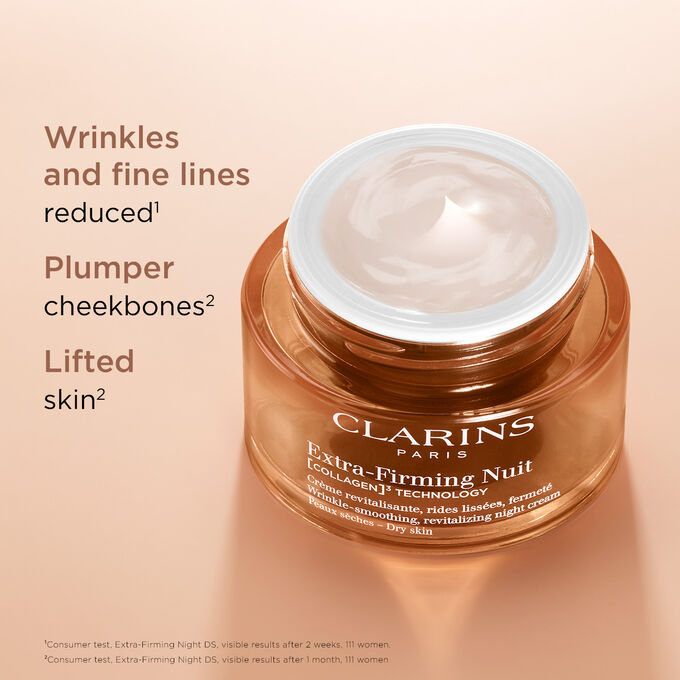 Extra-Firming Night Refillable Moisturizer with Collagen Polypeptide + Niacinamide, Dry Skin