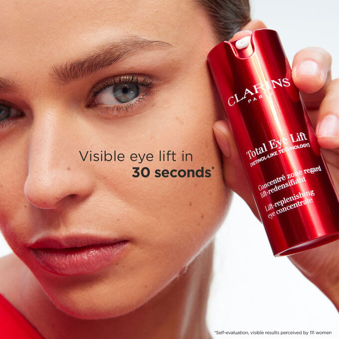 l carnitine eye bags Clarins Total Eye Lift Eye Cream 0.5 oz