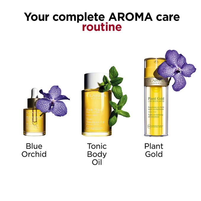 Blue Orchid Hydrating Face Treatment Oil for Dry Skin