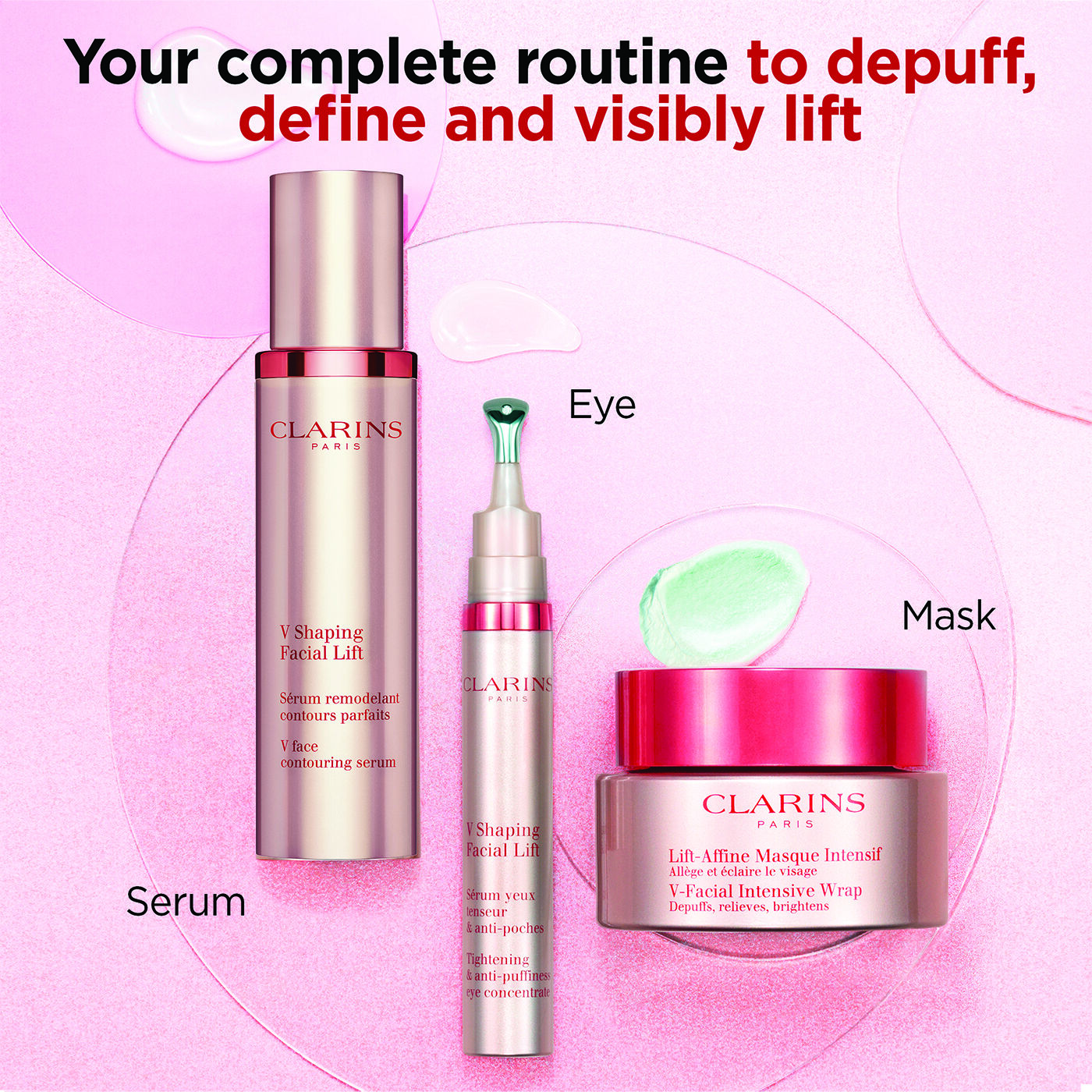 V Shaping Facial Lift Serum | Contouring + Depuffing +