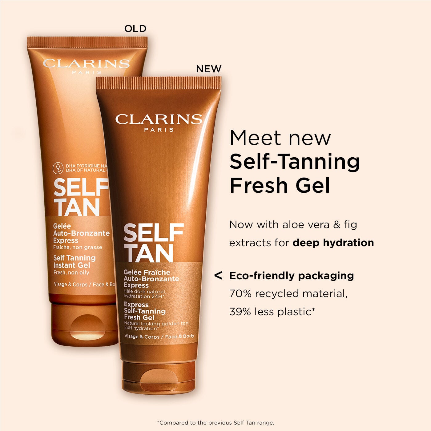 Self-Tanning Gel Face + Body Tanner | CLARINS®