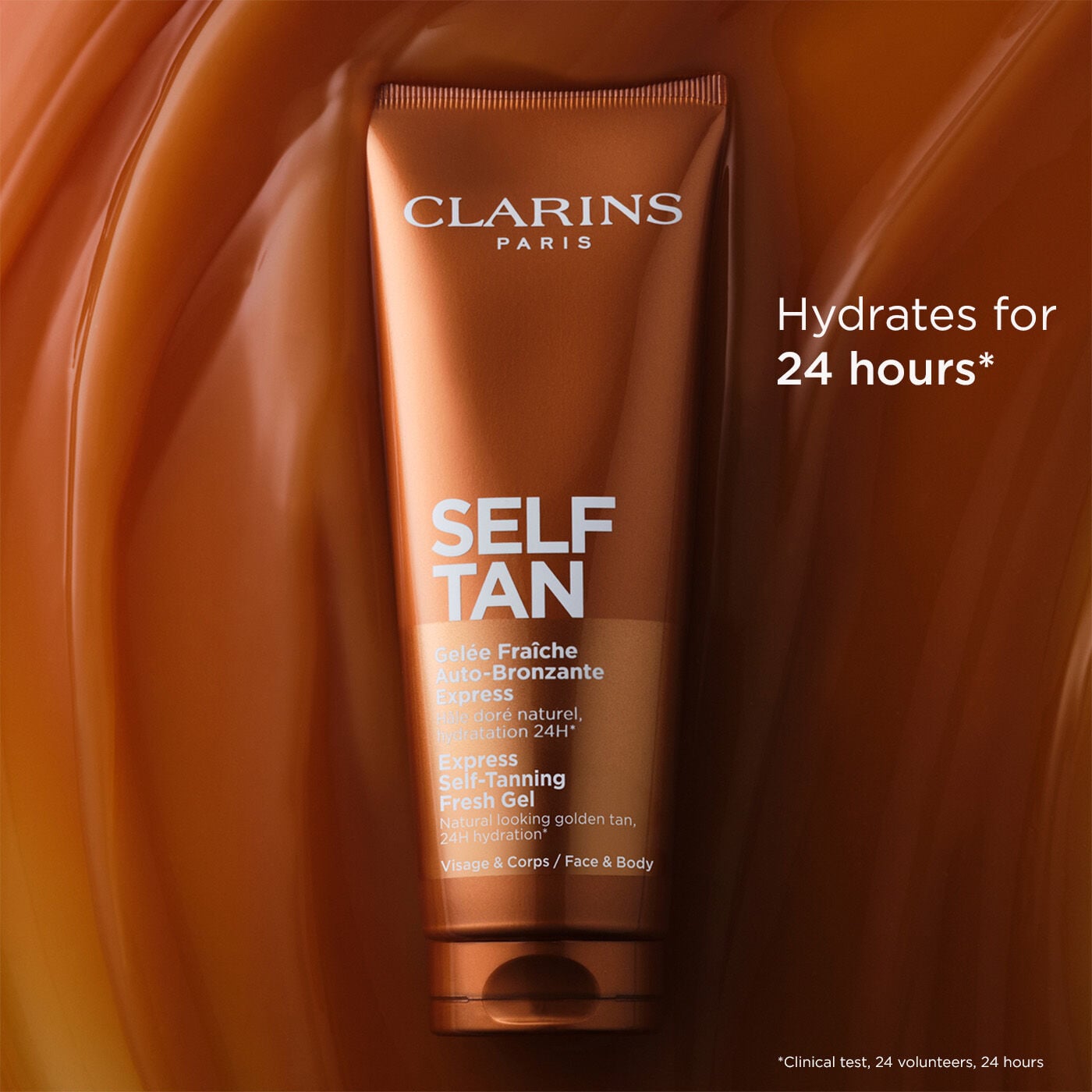Self-Tanning Gel Face + Body Tanner | CLARINS®