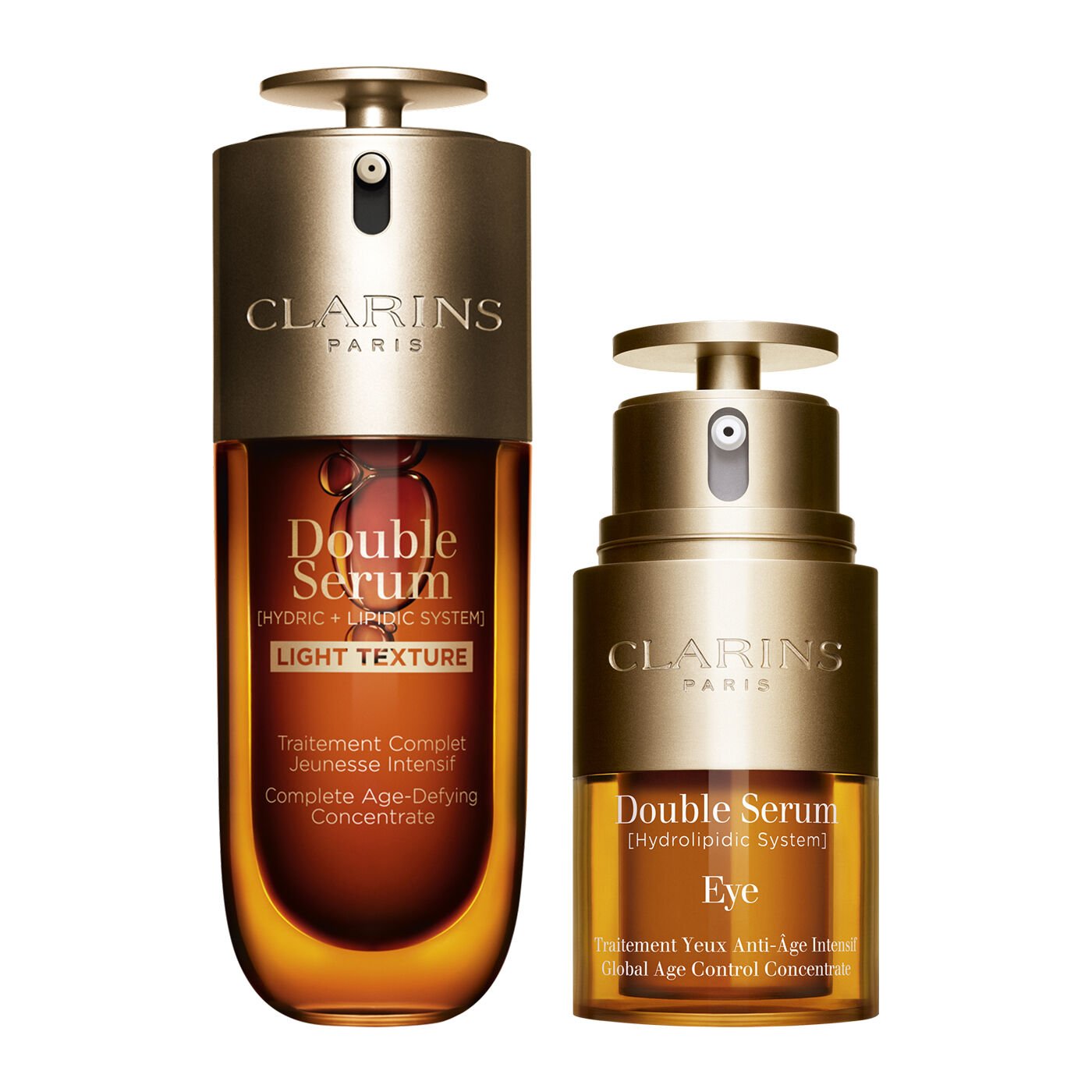 Double Serum Light + Double Serum Eye Duo | CLARINS®