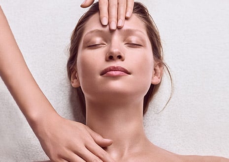 Woman receiving a Skin Spa treatment