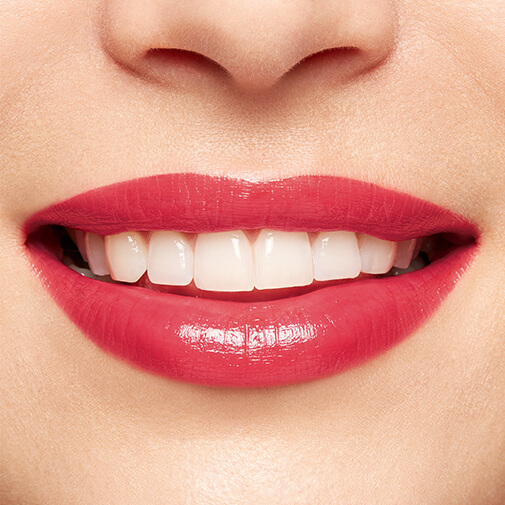 joli rouge brillant result on lips