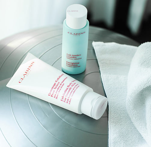 Clarins body care products