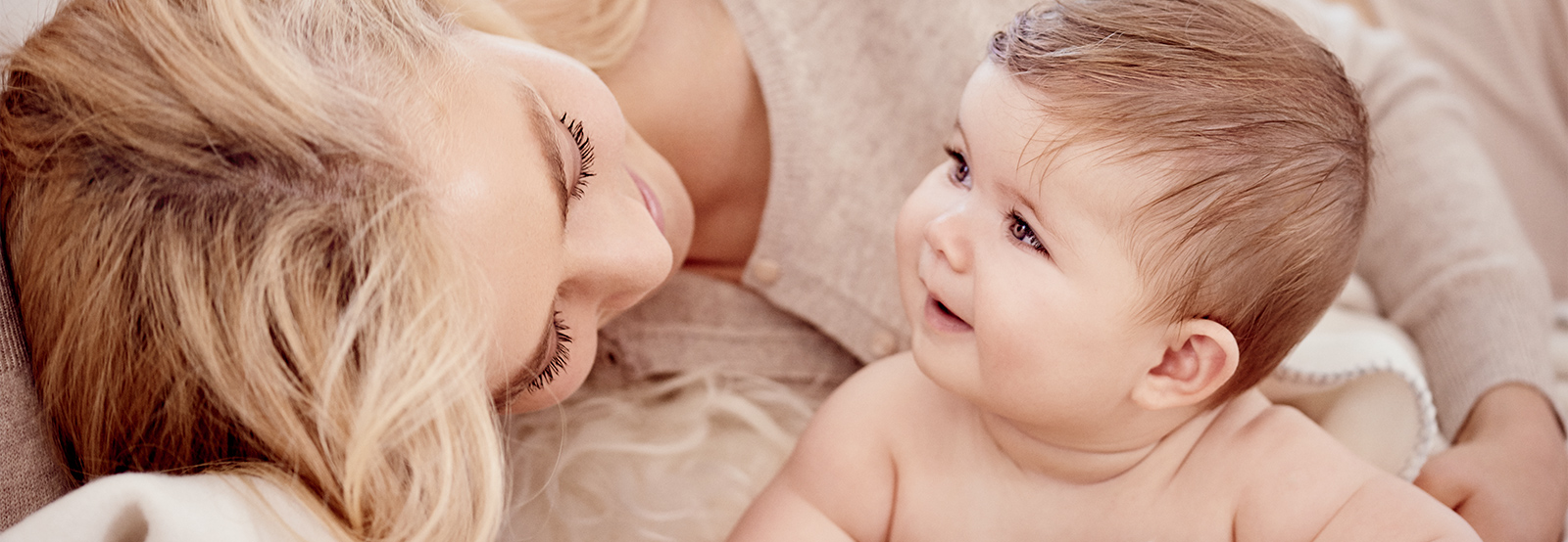 You've become a beautiful mom!