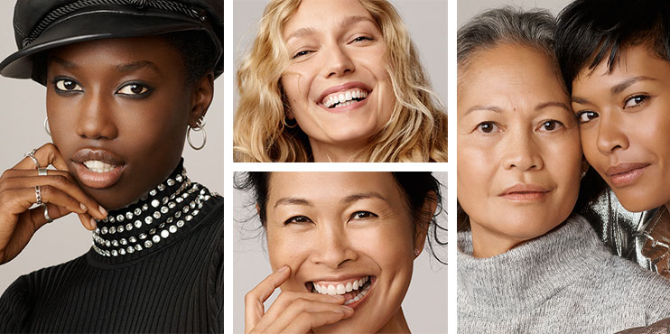 Clarins women models