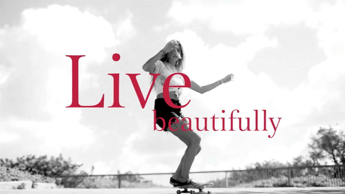 Live Beautifully - Clarins
