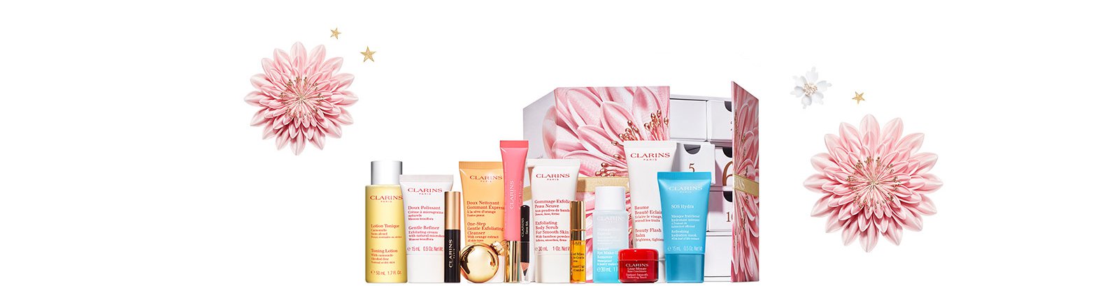 Countdown to Holiday. Find a beauty surprise behind each door.