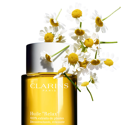 Relax Body Treatment Oil with Camomile flowers