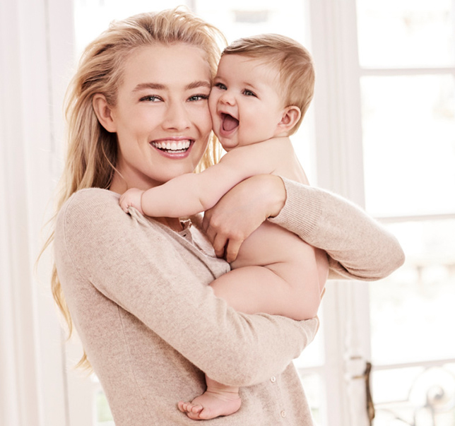 You are the most beautiful (and the happiest) mom.