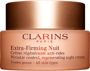 A tub of Clarins’ Extra-Firming Night Cream