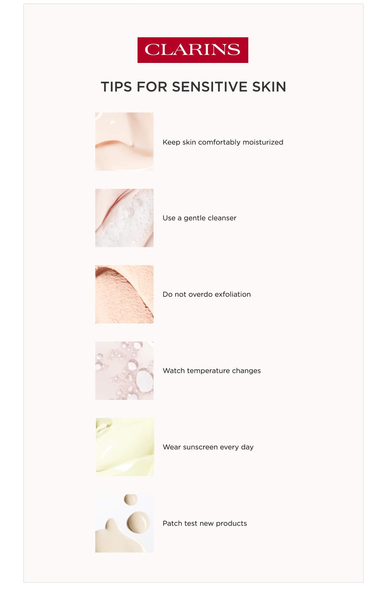 Tips for Sensitive Skin