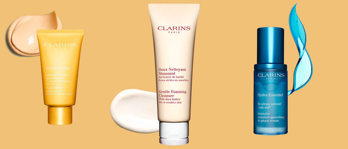 Clarins Dry Skin Products