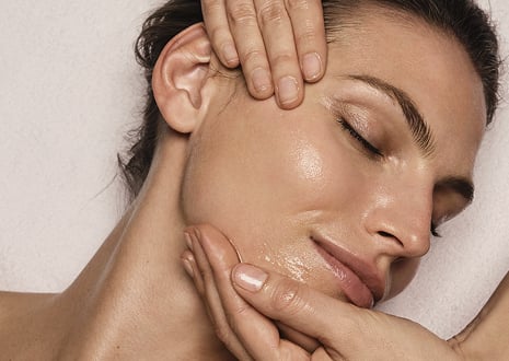 Woman receiving a Skin Spa treatment