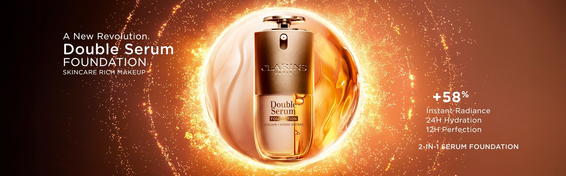 Clarins Double Serum Foundation