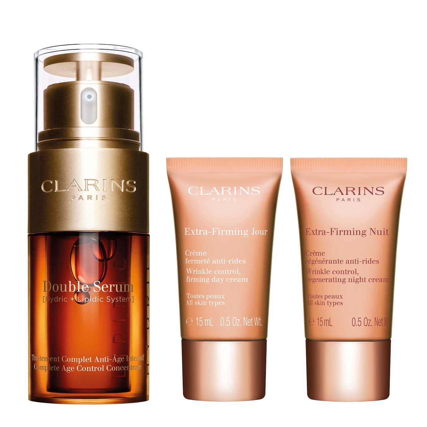 clarins extra firming set
