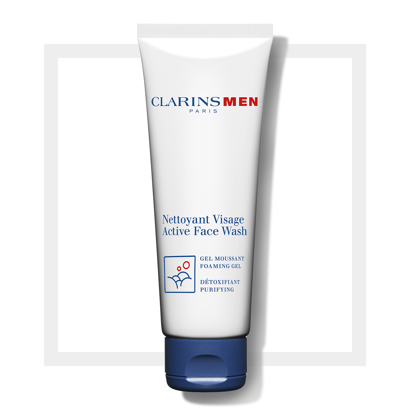 ClarinsMen Active Face Wash - Mens Face 