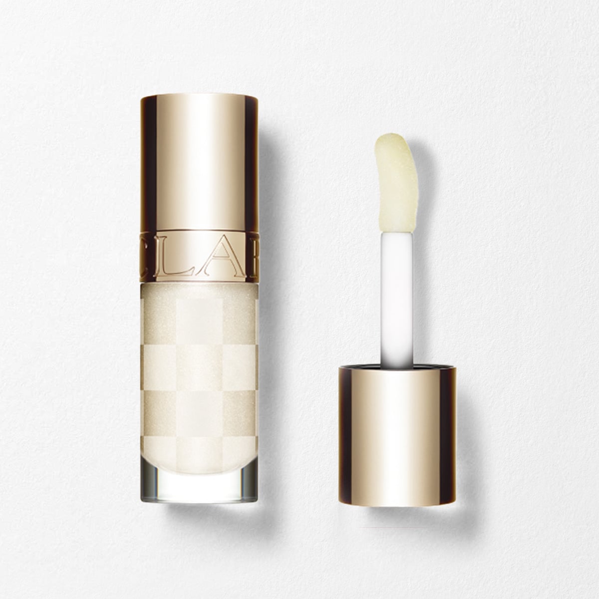 Black + White Lip Comfort Oil with Shimmer