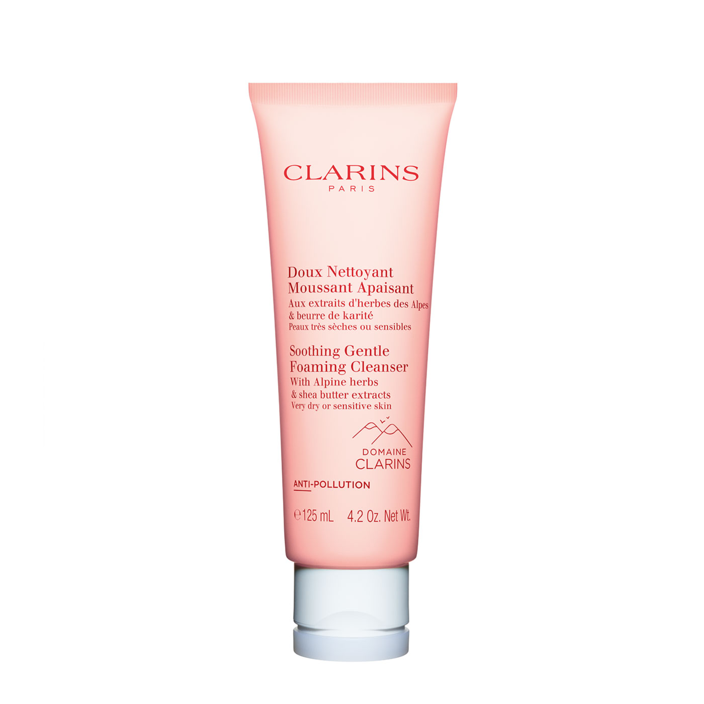 Soothing Gentle Foaming Cleanser for Dry & Sensitive Skin CLARINS®