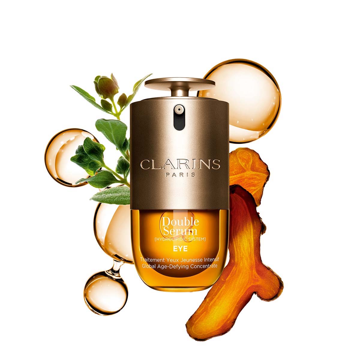 DOUBLE SERUM® Eye Brightening + Depuffing Anti-Aging Concentrate