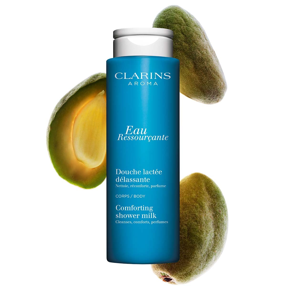 Eau Ressourçante Comforting Shower Milk Body Wash with Essential