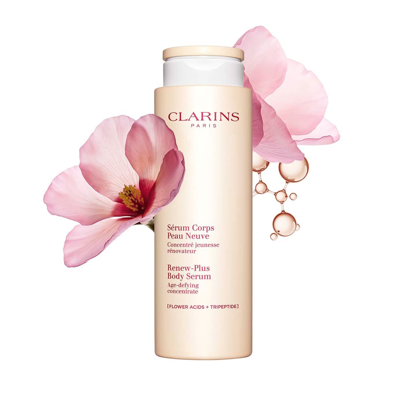 値下げ！CLARINS Renew-Plus Body Serum 200ml Renew-Plus Anti-Aging Resurfacing Body Serum | CLARINS®