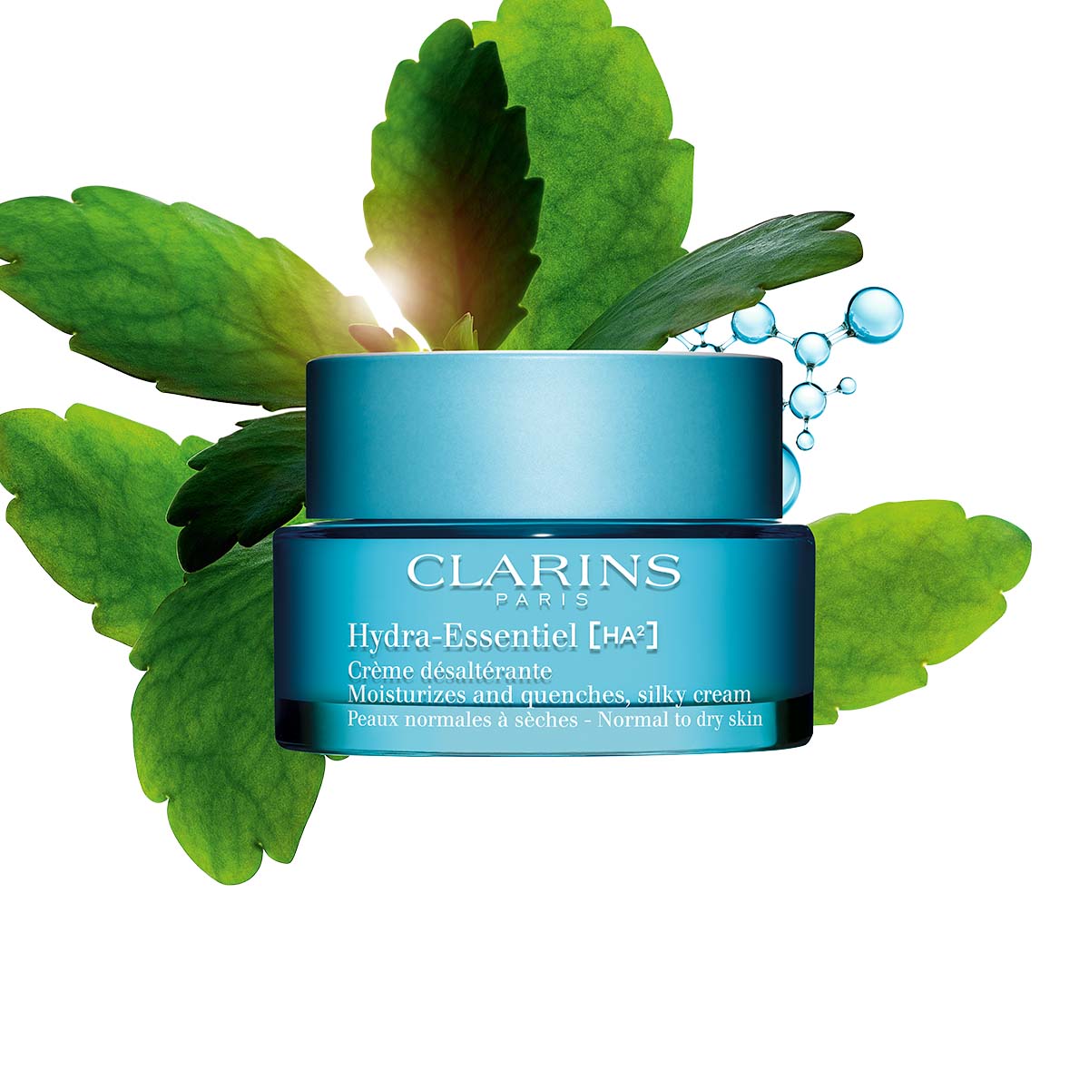 Hydra-Essentiel Silky Face Moisturizer with Double Hyaluronic Acid