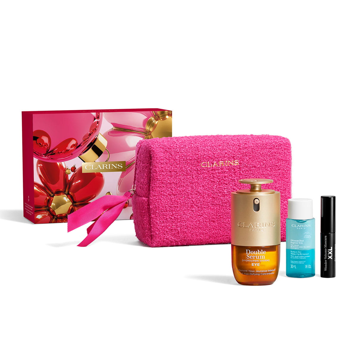 DOUBLE SERUM® Eye Brightening + Depuffing Gift Set | CLARINS®