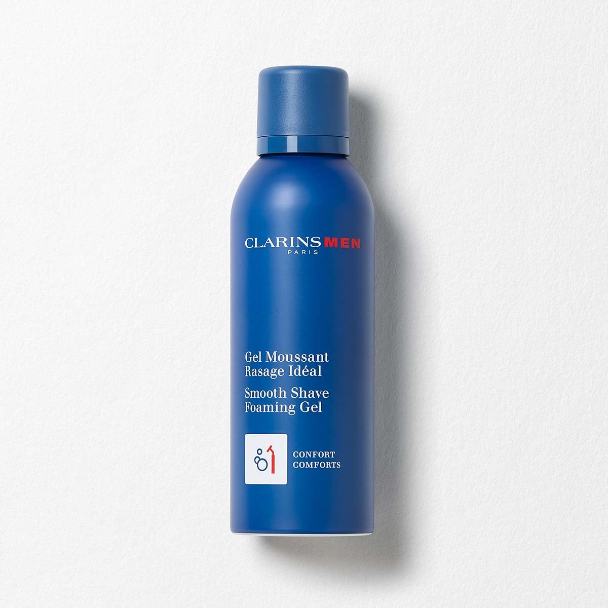 ClarinsMen Smooth Shave Foaming Gel - Moisturizing Shaving Foam for Men