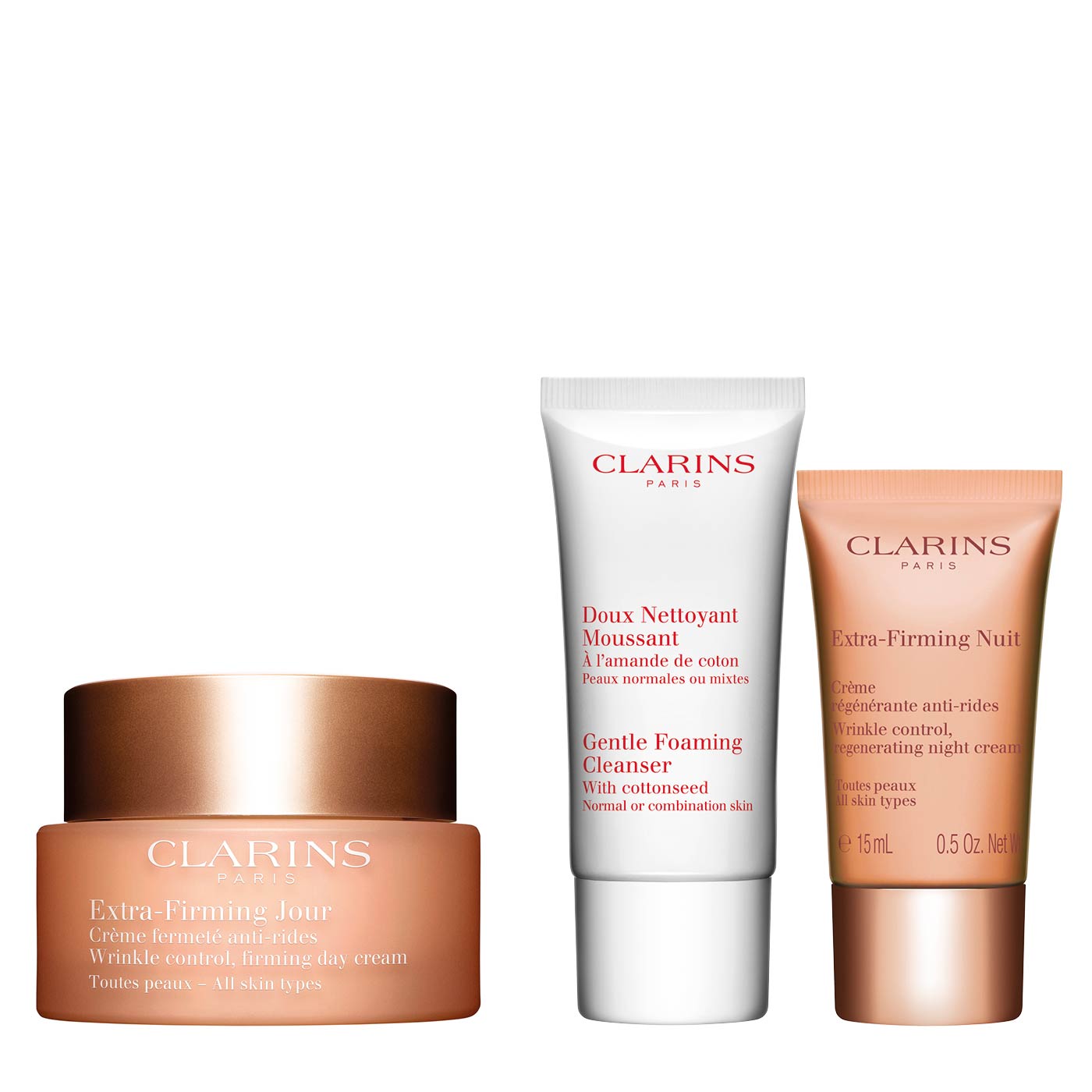 clarins extra firming set