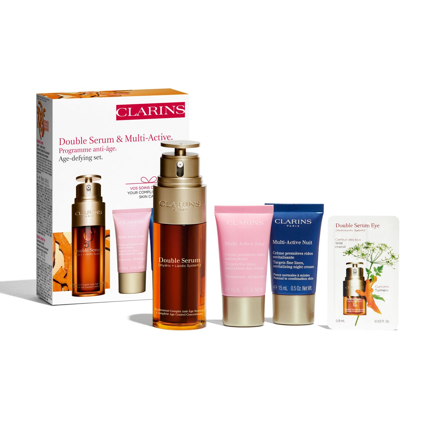 Double Serum Multi-Active Collection CLARINS®