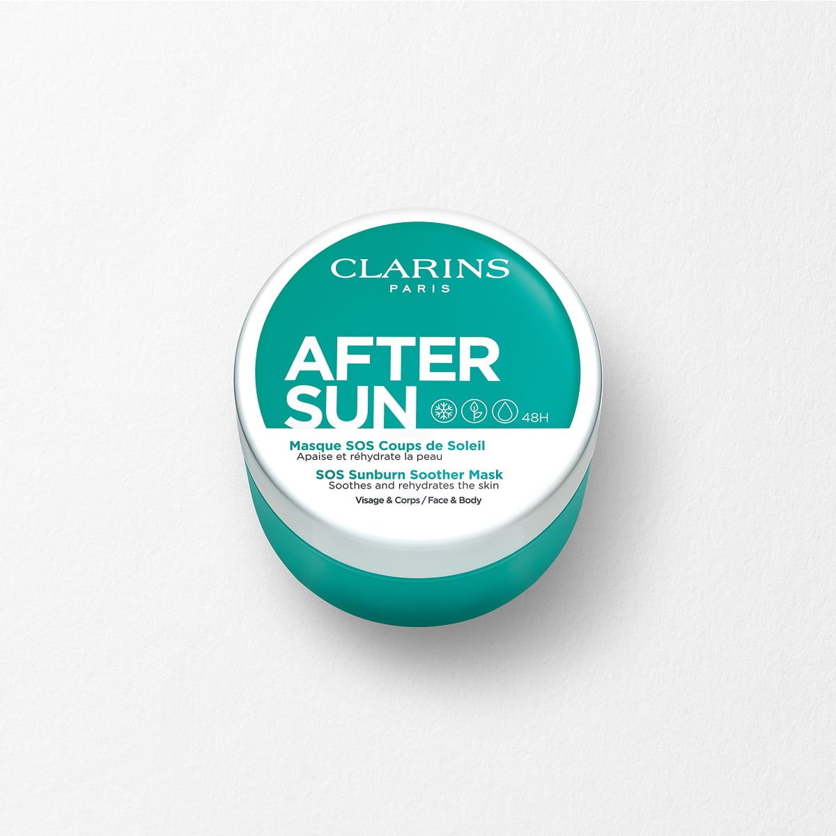 SOS Sunburn Soother Mask - After Sun Cooling Gel Mask