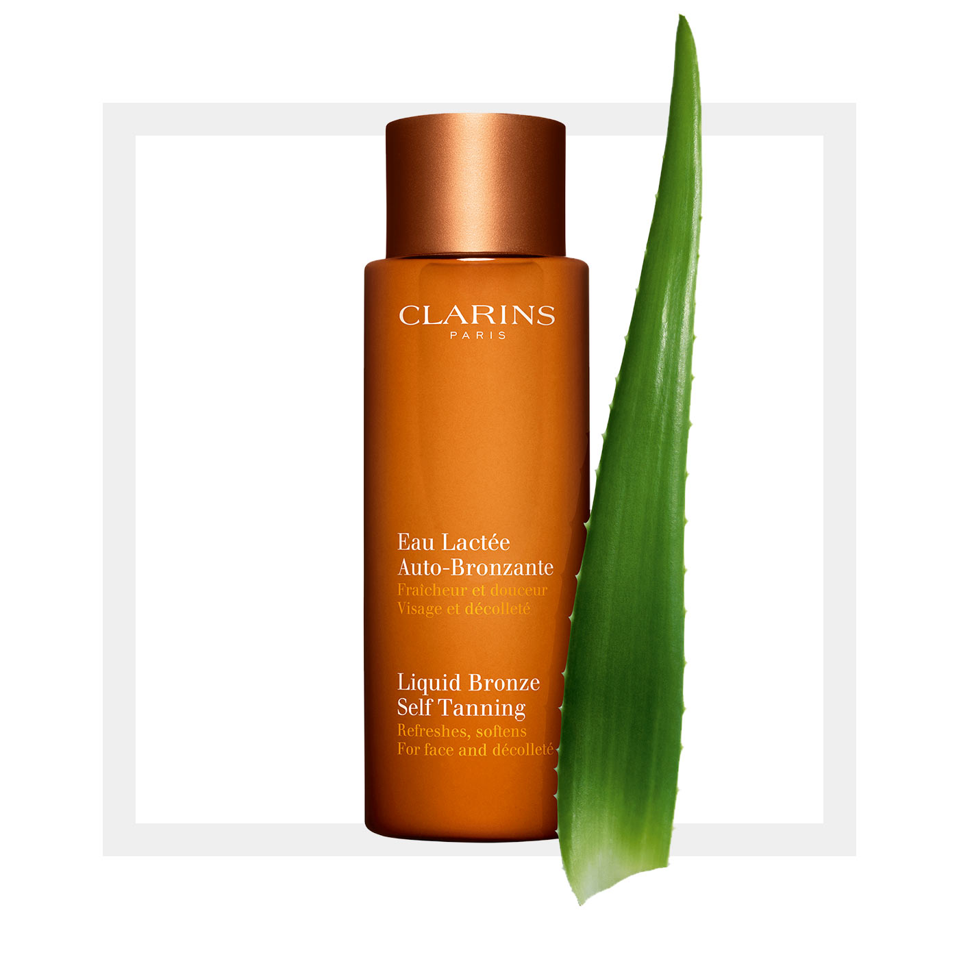 clarins tanning oil