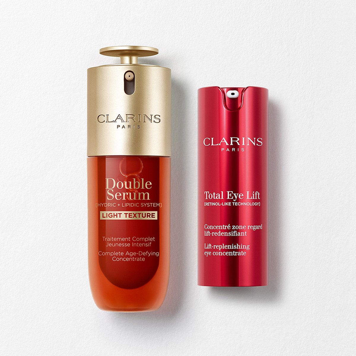 Double Serum Light + Total Eye Lift Duo  | Best-Selling Anti-Aging Routine | NEW Total Eyelift, For A Visible Eye Lift In 30 Seconds