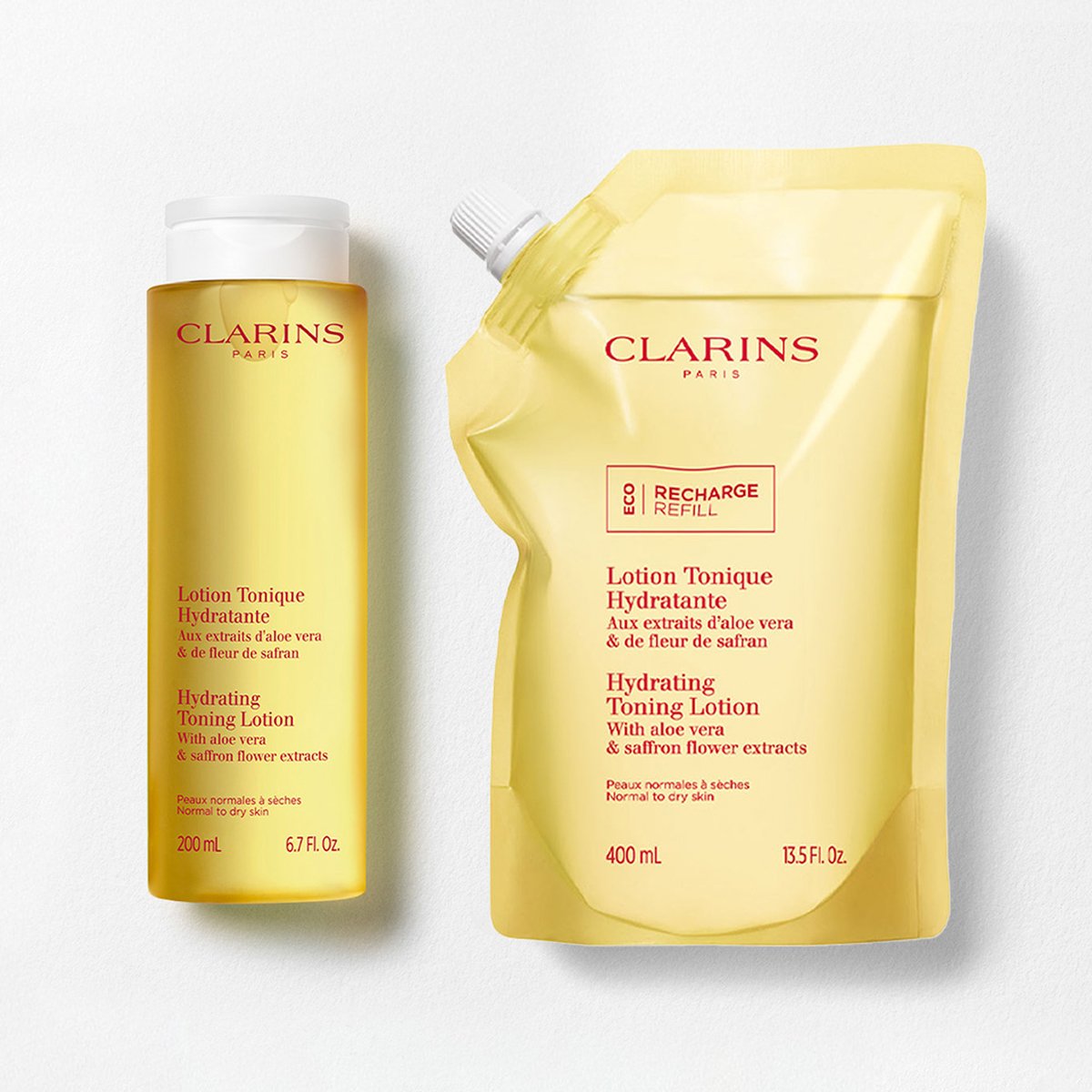 Hydrating Toning Lotion Refill Kit - Full Size Hydrating Toner & Eco Friendly Refill