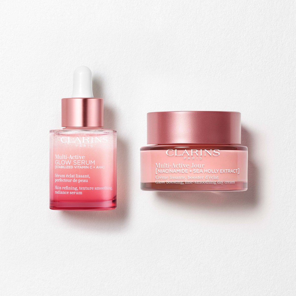 Multi-Active Glow Duo - Multi-Active Glow Serum Vitamin C + AHA & Multi Active Day Moisturizer