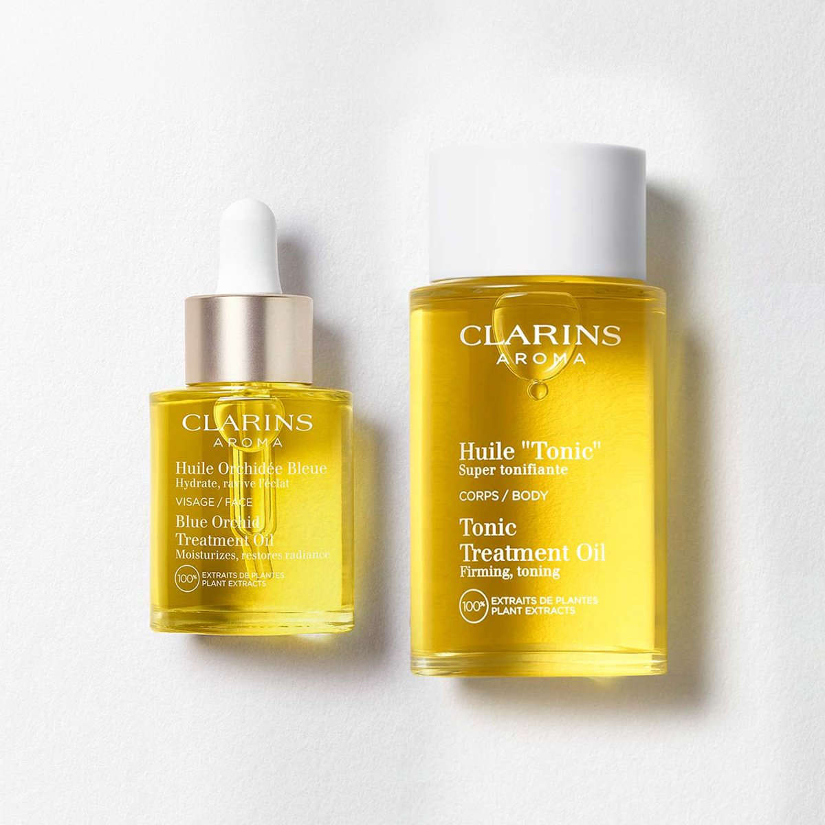 Aroma Oil Duo - Blue Orchid Face Oil & Tonic Body Treatment Oil