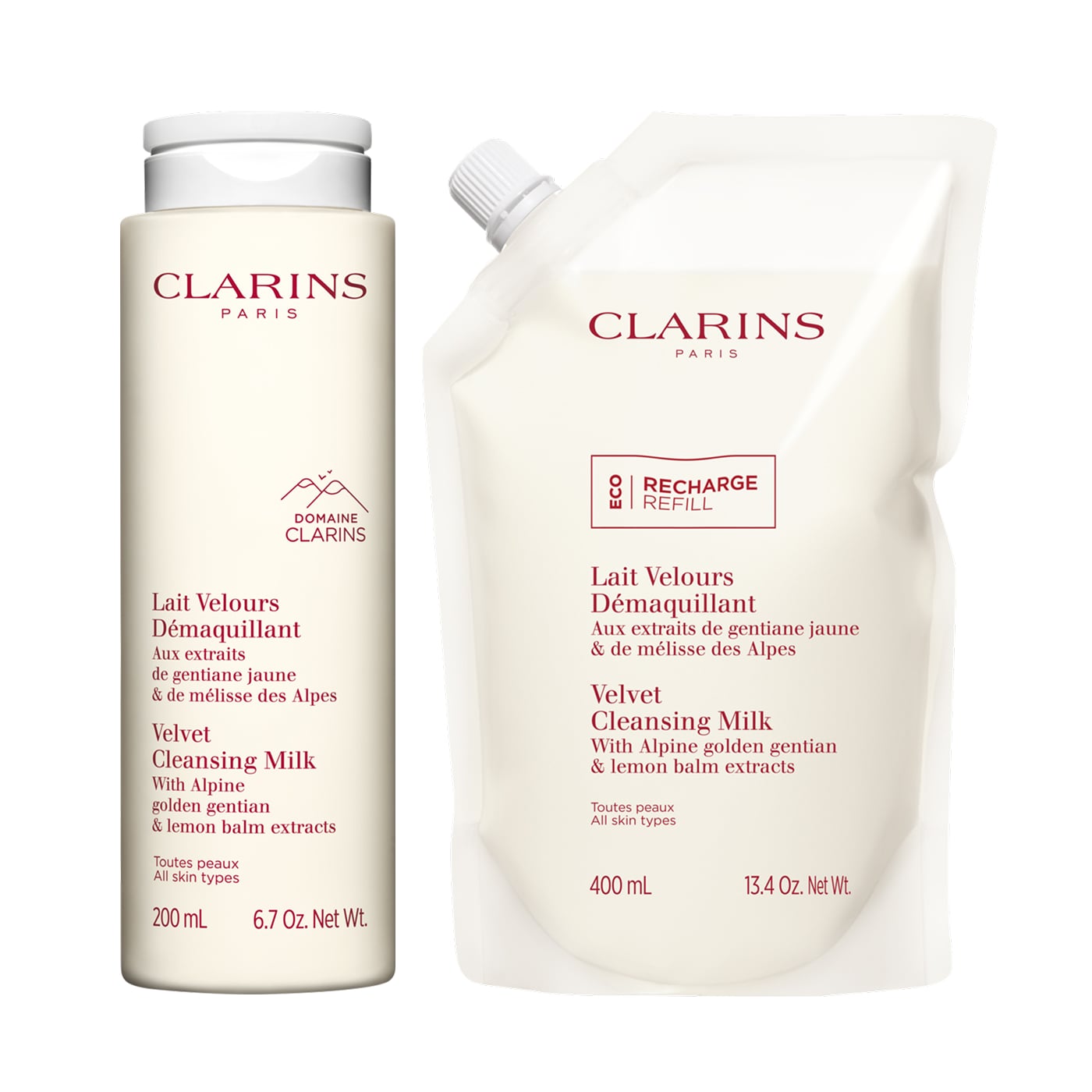 Velvet Cleansing Milk Refill Kit | Full Size + Refill Milky