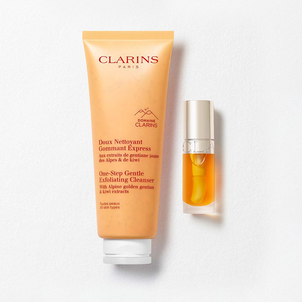 One-Step x Lip Comfort Oil Duo - One Step Gentle Exfoliating Cleanser & Lip Comfort Oil