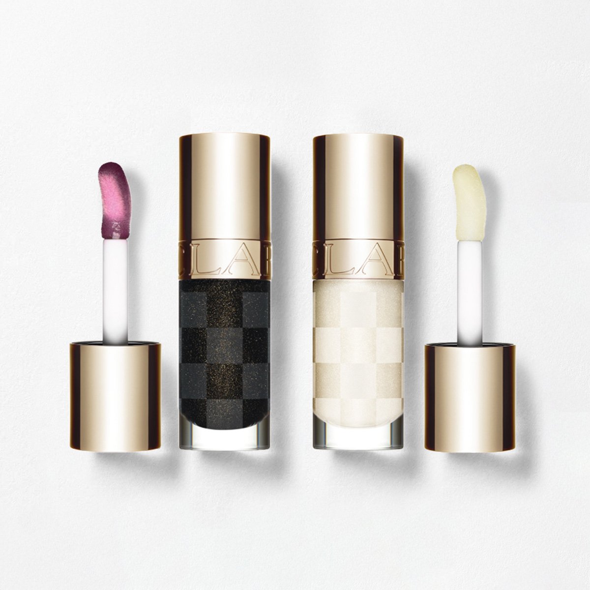 Lip Comfort Oil | Black & White Duo | Limited Editions Shades | Hydrates & Visibly Plumps Lips