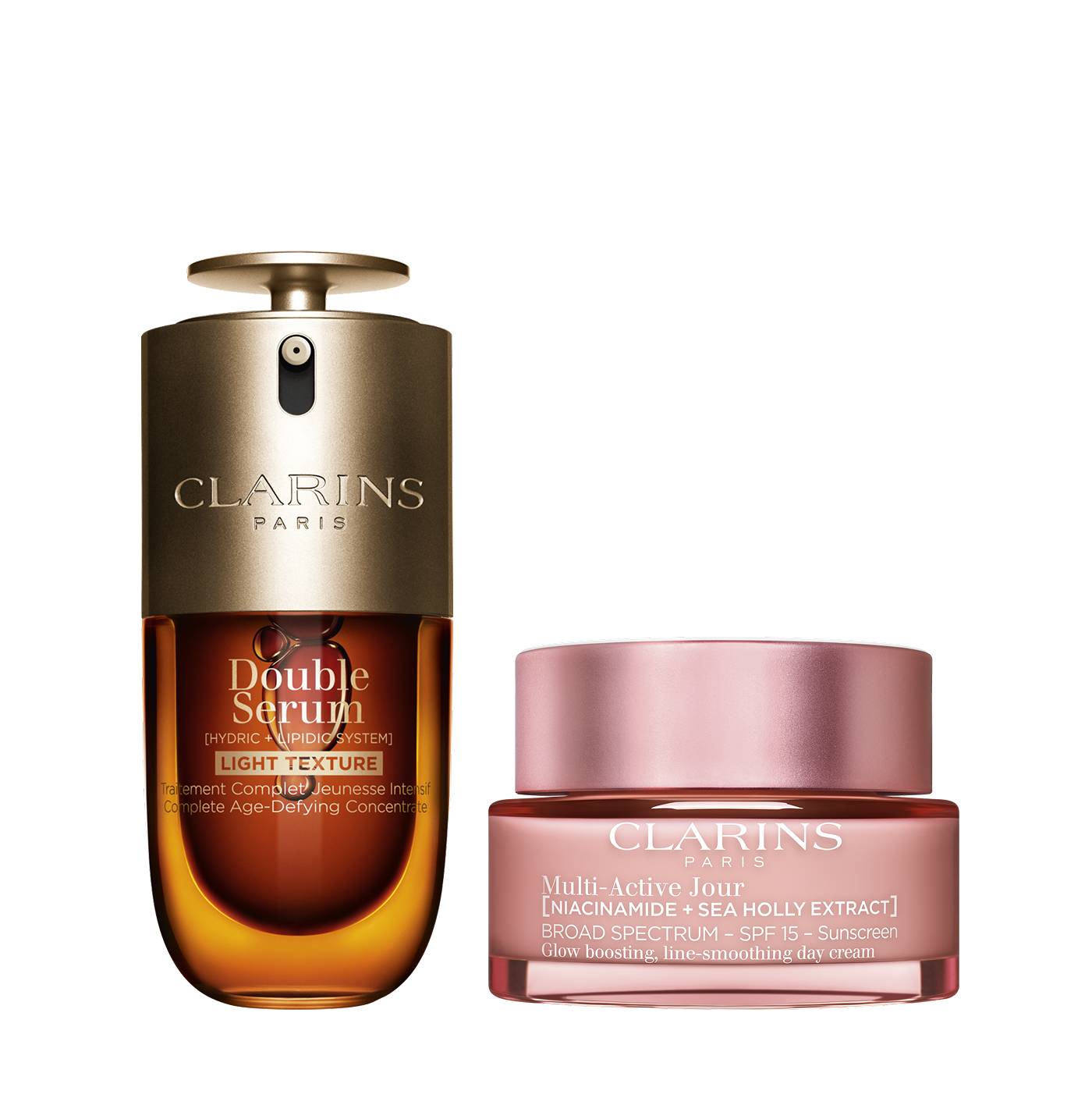 ブースター・導入液 CLARINS Double Serum 50ml Clarins Double Serum (Hydric + Lipidic System) Complete Age